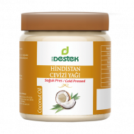 Масло косметическое кокосовое для лица, тела, для волос, увлажнение, питание 300 DESTEK