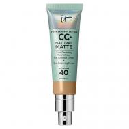 CC+ крем с матовым финишем и SPF40 Your Skin But Better Natural Matte IT Cosmetics