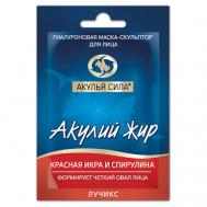 Маска-скульптор формирующая овал лица "Красная икра и спирулина" 12 Акулья сила