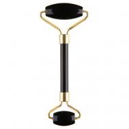 Роллер для лица из черного обсидиана и нефрита Black Obsidian Jade PALSAR 7