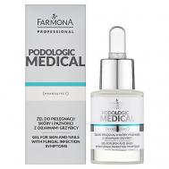 Гель для ухода за кожей при симптомах грибка Podologic Medical 15 Farmona