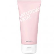 Гель-пенка для умывания rise + shine с коко-глюкоцидом и экстрактом персика 120 SATURDAY SKIN