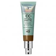 CC+ крем с матовым финишем и SPF40 Your Skin But Better Natural Matte IT Cosmetics