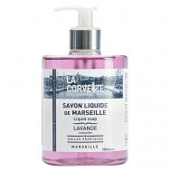 Мыло жидкое из Марселя для тела Лаванда Marseille Lavender Liquid Soap 500 La Corvette