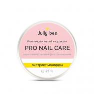 Бальзам для ногтей и кутикулы с монардой Pro Nail Cream 25 JULLY BEE