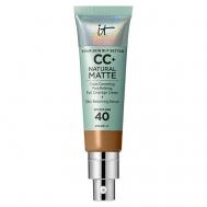 CC+ крем с матовым финишем и SPF40 Your Skin But Better Natural Matte IT Cosmetics