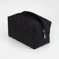 Косметичка джинсовая со стразами JILLAS