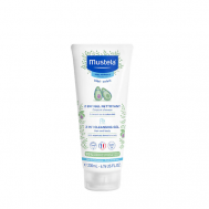Детский гель для купания 2 in 1 Cleansing Gel, для тела и волос 200 Mustela