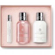 Набор для ухода за телом Delicious Rhubarb & Rose Travel MOLTON BROWN