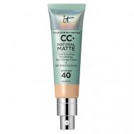 CC+ крем с матовым финишем и SPF40 Your Skin But Better Natural Matte IT Cosmetics