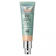 CC+ крем с матовым финишем и SPF40 Your Skin But Better Natural Matte IT Cosmetics