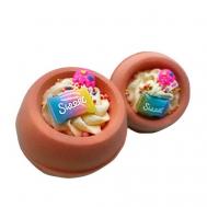 Бомбочка для ванны чаша с фигуркой "Мультифрукт" SHATO COSMETICS