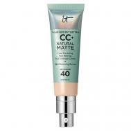 CC+ крем с матовым финишем и SPF40 Your Skin But Better Natural Matte IT Cosmetics