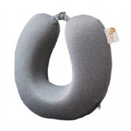 Подушка Memory Foam для Путешествия 33x31x10 Soft Care Серый Arya home collection