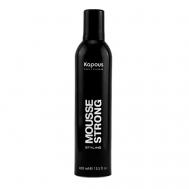 Мусс для укладки волос сильной фиксации Mousse Strong 400 Kapous