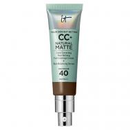 CC+ крем с матовым финишем и SPF40 Your Skin But Better Natural Matte IT Cosmetics