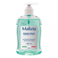 Жидкое мыло для рук и тела антибактериальное гипоаллергенное 500 Malizia