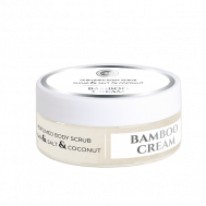 Парфюмированный сахарно-солевой скраб Bamboo Cream 150 КРЫМСКАЯ НАТУРАЛЬНАЯ КОЛЛЕКЦИЯ