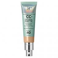 CC+ крем с матовым финишем и SPF40 Your Skin But Better Natural Matte IT Cosmetics