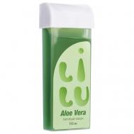 Воск тёплый в картридже Aloe Vera (средней плотности) 100 LILU