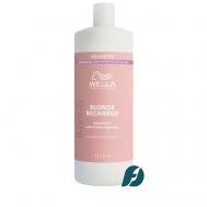 Шампунь для холодных светлых оттенков Invigo BLONDE RECHARGE 1000 Wella Professionals