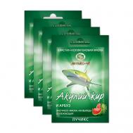 Эластин-коллагеновый набор масок для лица на выход Акулий жир и Арбуз 48 Акулья сила