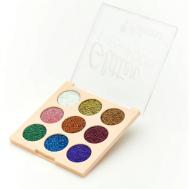 Тени белстящие для век GLITTER EYESHADOW Silvana