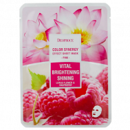 Тканевая маска для лица с экстрактом малины и лотоса 20 DEOPROCE