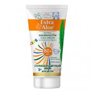 Солнцезащитный крем для всей семьи фактор 80+ ЭКСТРАЗАЩИТА "Extra Aloe" 75 FAMILY COSMETICS