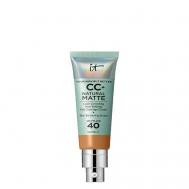 CC+ крем с матовым финишем и SPF40 Your Skin But Better Natural Matte IT Cosmetics