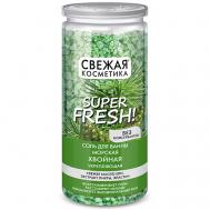 Соль для ванны морская Хвойная укрепляющая Свежая косметика 480 Fito косметик