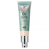 CC+ крем с матовым финишем и SPF40 Your Skin But Better Natural Matte IT Cosmetics
