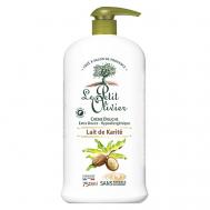 Крем для душа нежный молочко Карите (Ши) Lait de Karite Crème Douche 750 LE PETIT OLIVIER