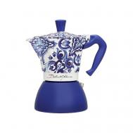Кофеварка Italian Coffee Pot D&G BLU MEDI 6T Bialetti