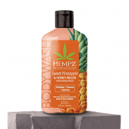 Гель для душа Ананас и Медовая дыня Sweet Pineapple & Honey Melon Herbal Body Wash 500 Hempz