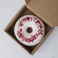 Бомбочки для ванны Пончик бурлящий водный в упаковке MACOY LUXURY BODY HOME