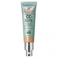 CC+ крем с матовым финишем и SPF40 Your Skin But Better Natural Matte IT Cosmetics