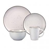 Набор столовый White Galaxy 16 предметов керамика LoliDream
