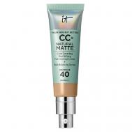 CC+ крем с матовым финишем и SPF40 Your Skin But Better Natural Matte IT Cosmetics