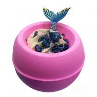 Бомбочка для ванны чаша с фигуркой "Шоколадный батончик" SHATO COSMETICS