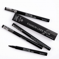 Маркер для бровей эффект микроблейдинга Fashion Liner Brow Подводка фломастер тинт BRIT HAIR