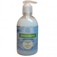 Крем-мыло увлажняющее для ежедневного ухода Нейтральное с дозатором 300 Русские Травы