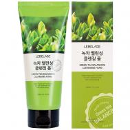 Балансирующая пенка для умывания с зеленым чаем 180 LEBELAGE