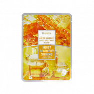 Тканевая маска для лица с мёдом и муцином улитки 20 DEOPROCE