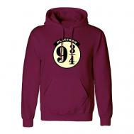 Толстовка с капюшоном унисекс Platform 9 and 3 Quarters Harry Potter