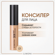 Консилер увлажняющий Skin liquid Limoni