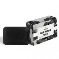 Мыло с активированным углём для лица, тела, очищение,отшелушивание DESTEK