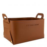 Корзина для хранения коричневая LETOILE HOME
