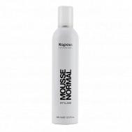 Мусс для укладки волос нормальной фиксации Mousse Normal 400 Kapous