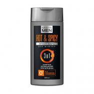 MEN Hot & Spicy 3в1 Шампунь-кондиционер для волос и гель для душа 250 KRASSA